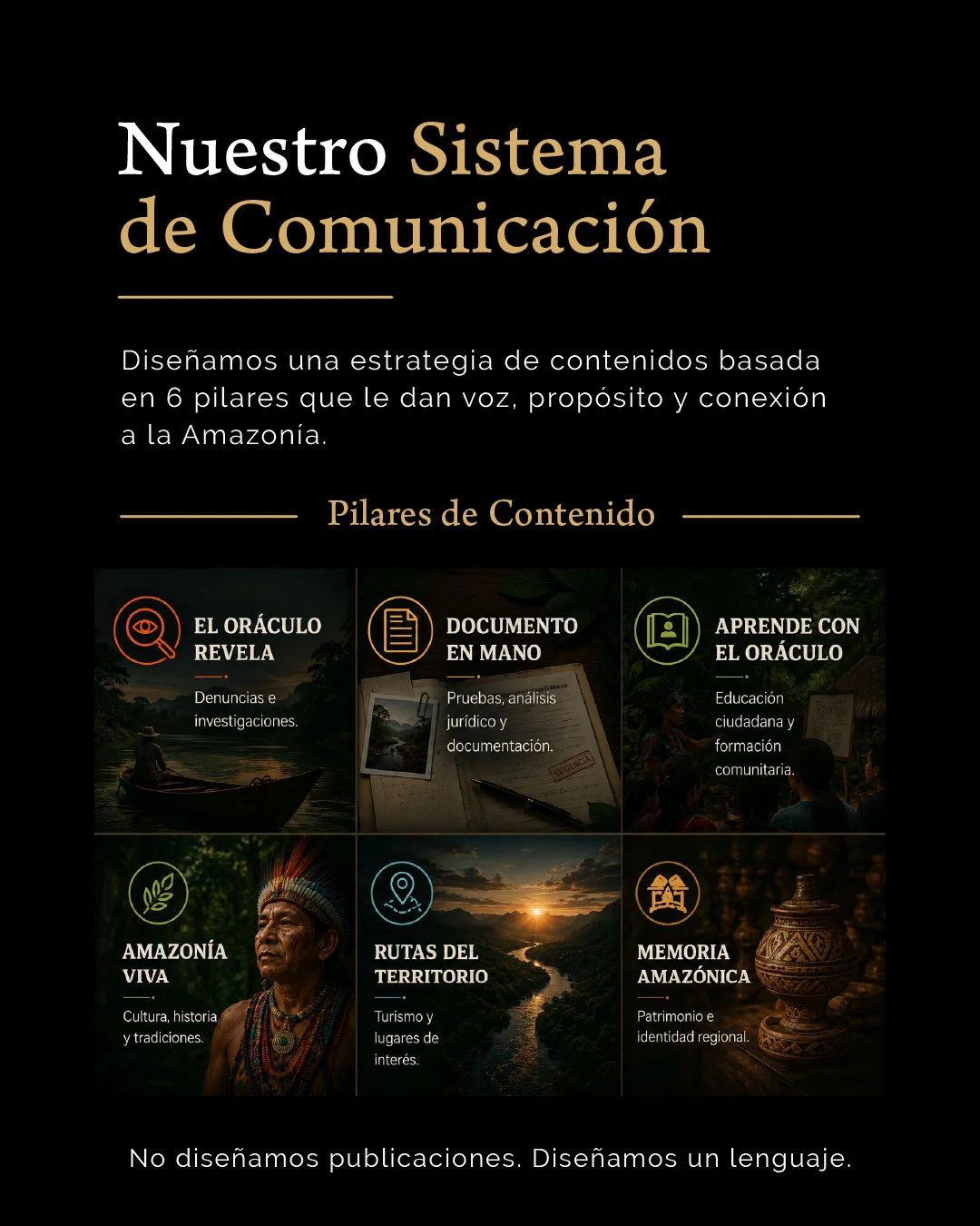 Pilares de contenido El Oráculo