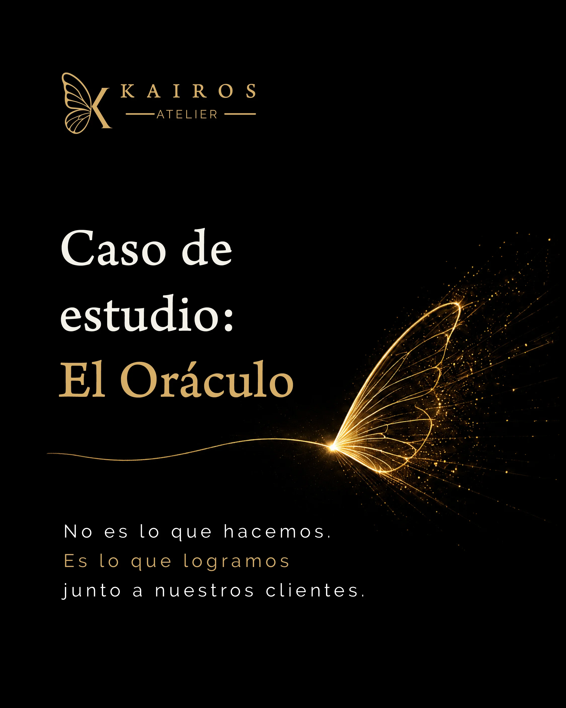 Portada del caso de estudio El Oráculo